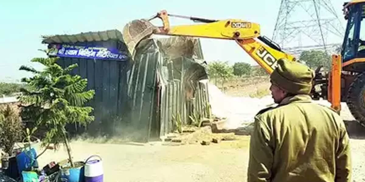 DTCP Demolishes Illegal Colonies in Haryana