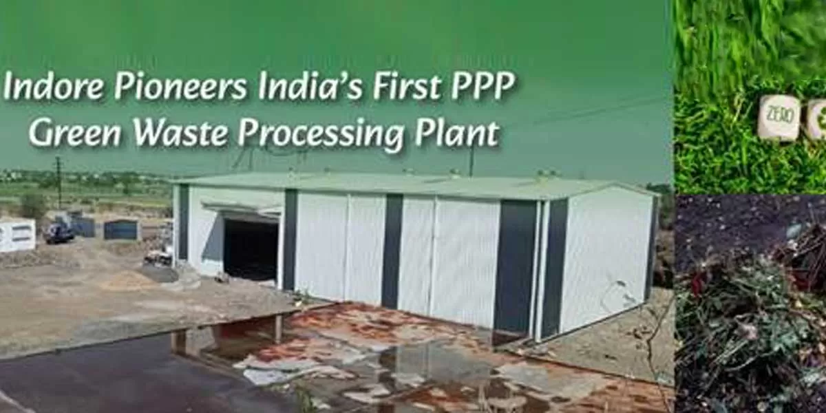 Indore to Launch India’s First PPP-based Green Waste Processing Plant