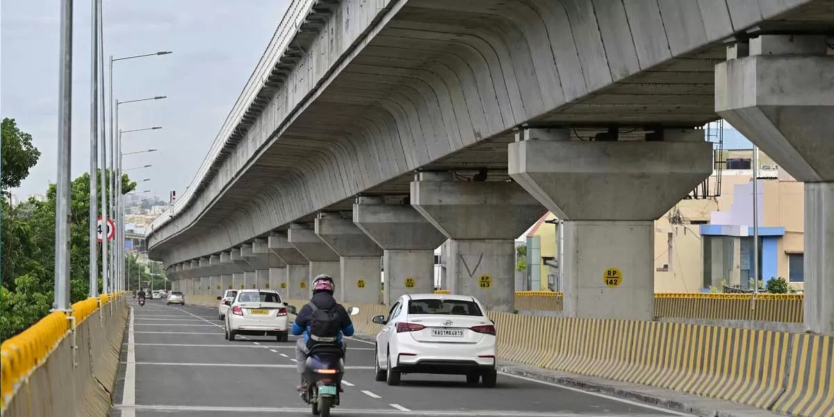 South India's First Double-Decker Flyover Begins Trial Runs