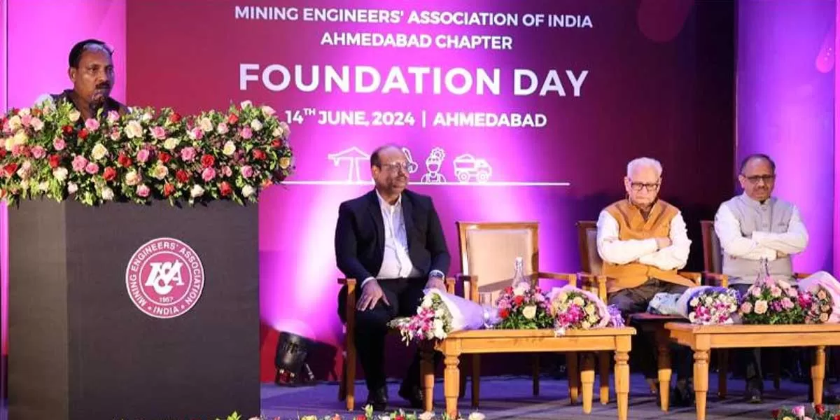 MEAI-Ahmedabad Chapter's 28th Foundation Day spotlights India's energy transition & AI in mining