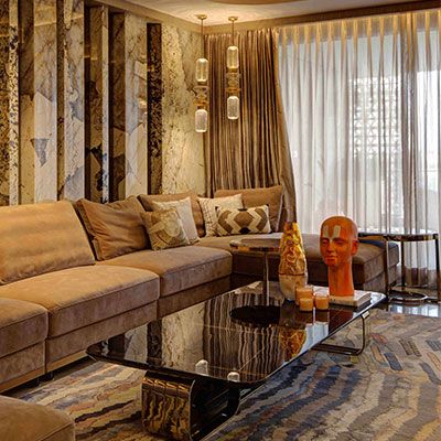 Opulent living spaces by Design Atelier