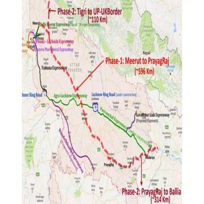 Ganga Expressway - Real Estate Impact, Route, Map and other Details