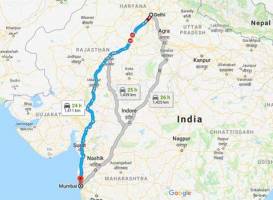 Nine cos have bagged contracts for the construction of the Delhi-Mumbai expressway