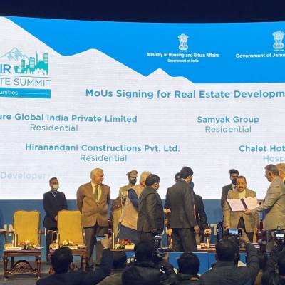 J&K govt signs 39 MoUs with real estate developers, MoHUA, NAREDCO