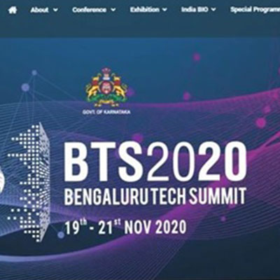 KITS organized bengaluru tech Summit 2020 on 19-21st November 2020
